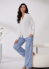 Picture of Women's Two-Piece Pajama with Buttons
