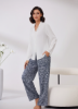 Picture of Women's Two-Piece Pajama with Buttons