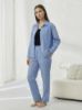 Picture of Women's Three-Piece Pajama with Buttons