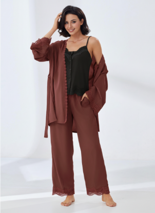 Picture of Women's Three-Piece Pajama