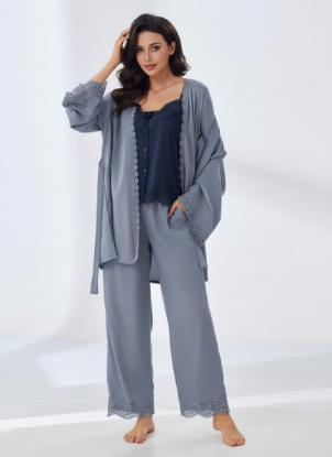 Picture of Women's Three-Piece Pajama