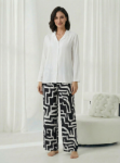 Picture of Women's Two-Piece Pajama with Buttons