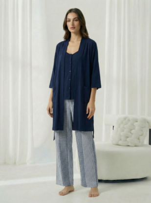 Picture of Women's Three-Piece Pajama