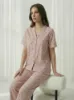 Picture of Women's Two-Piece Pajama with Buttons