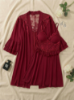Picture of Women's two-piece lingerie robe
