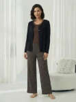Picture of Women's Three-Piece Pajama with Buttons