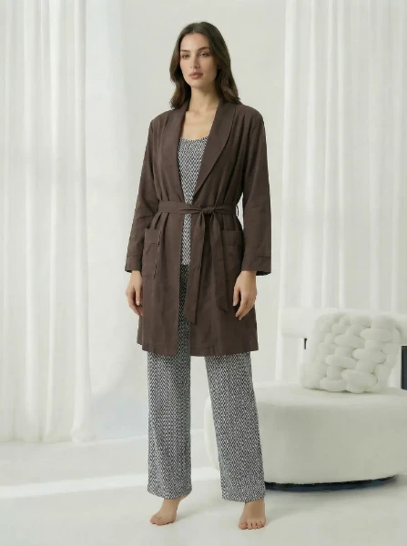 Picture of Women's Three-Piece Pajama
