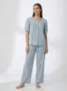 Picture of Women's Two-Piece Pajama with Buttons