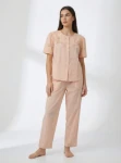 Picture of Women's Two-Piece Pajama with Buttons