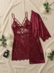 Picture of Women's two-piece lingerie robe