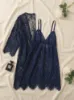 Picture of Women's two-piece lingerie robe