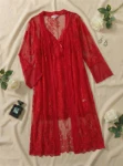 Picture of Women's two-piece lingerie robe