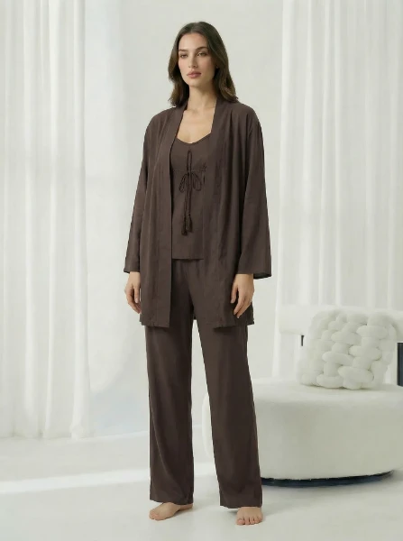 Picture of Women's Three-Piece Pajama