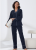 Picture of Women's Two-Piece Pajama with Buttons