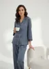 Picture of Women's Two-Piece Pajama with Buttons