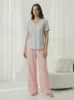 Picture of Women's Two-Piece Pajama with Buttons
