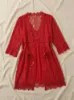 Picture of Women's two-piece lingerie robe