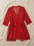Picture of Women's two-piece lingerie robe