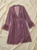 Picture of Women's two-piece lingerie robe