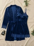 Picture of Women's two-piece lingerie robe