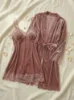 Picture of Women's two-piece lingerie robe