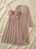 Picture of Women's two-piece lingerie robe