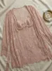 Picture of Women's two-piece lingerie robe