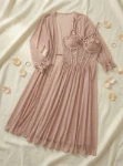 Picture of Women's two-piece lingerie robe
