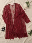 Picture of Women's two-piece lingerie robe